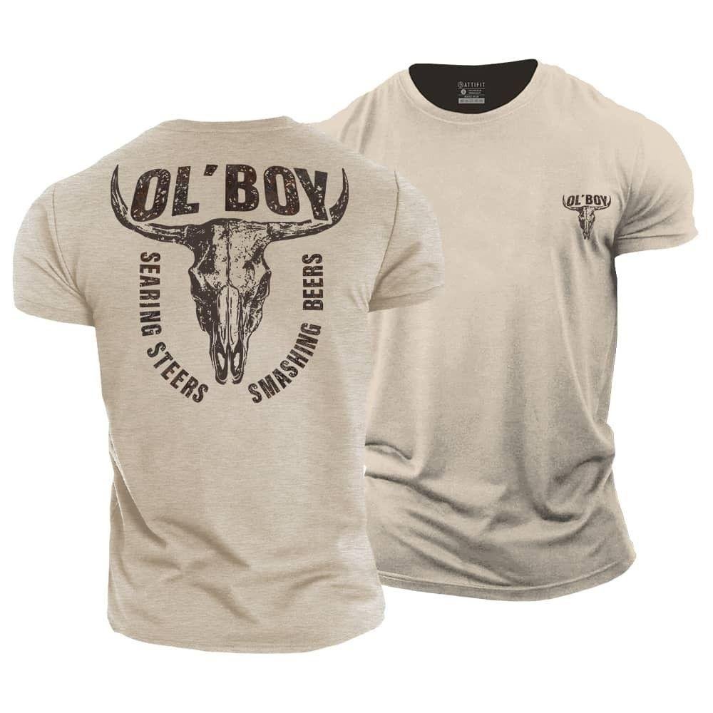 Steer Skull T-Shirt - Norday SE