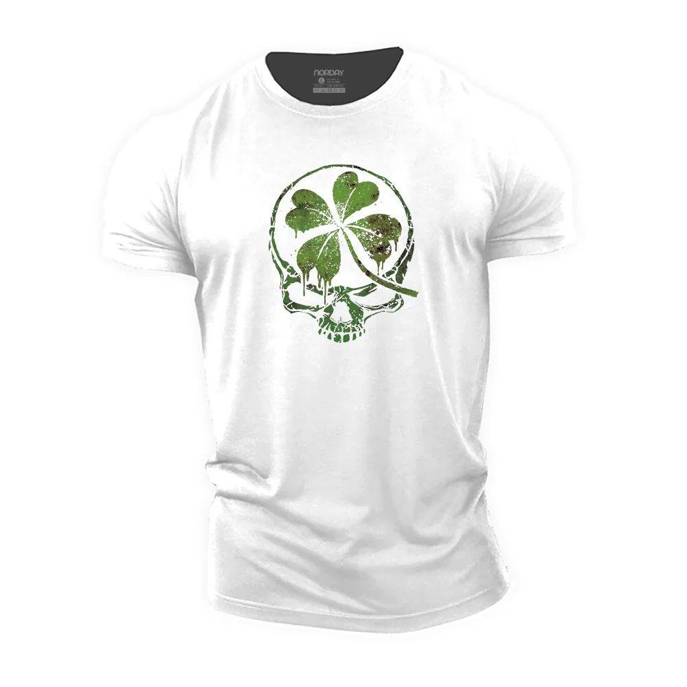 St. Patricks Heldige Skalle-T-skjorte - Norday SE