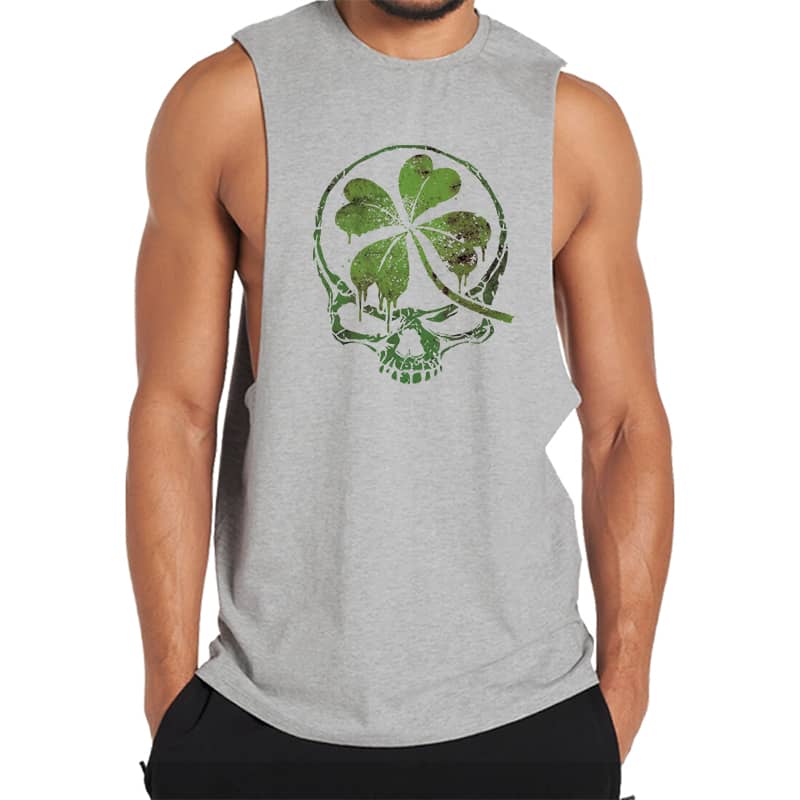 St.Patrick's Lucky Skull Tank Top - Norday SE