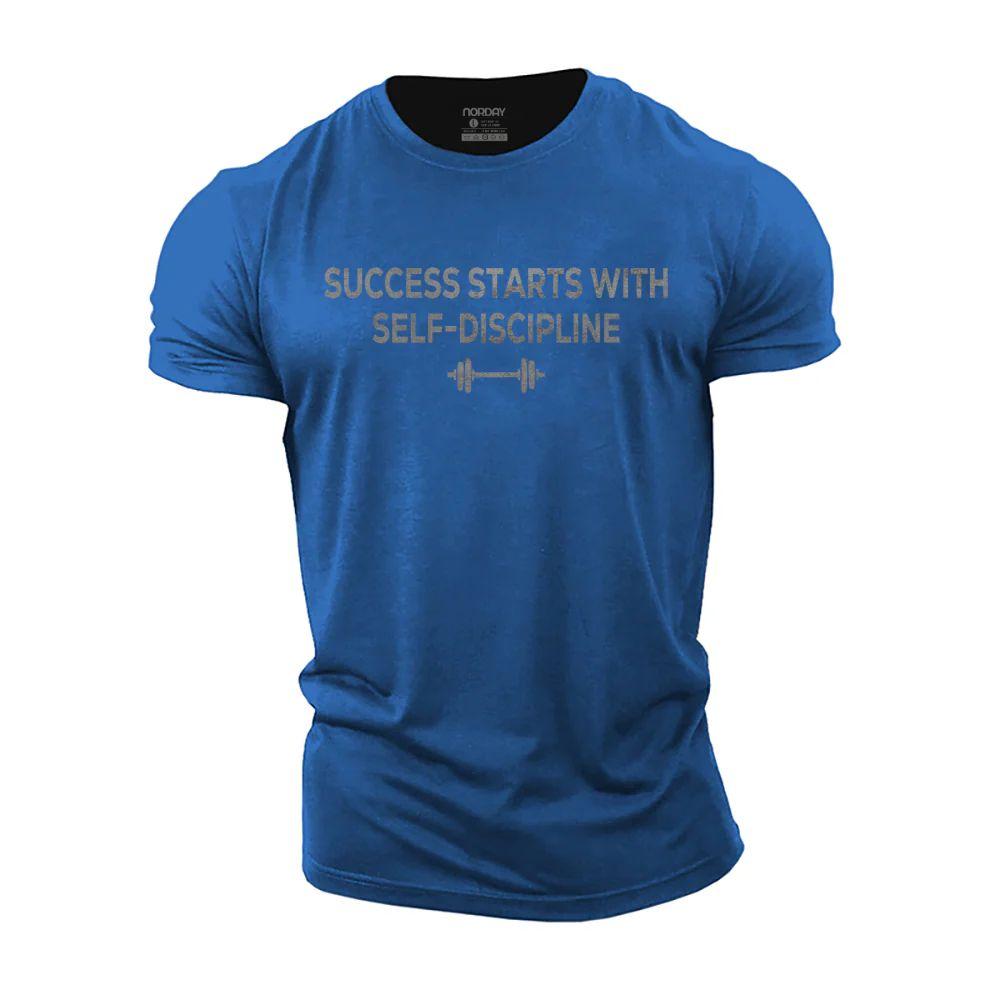 Success Starts with Self - Discipline T-Shirt - Norday SE