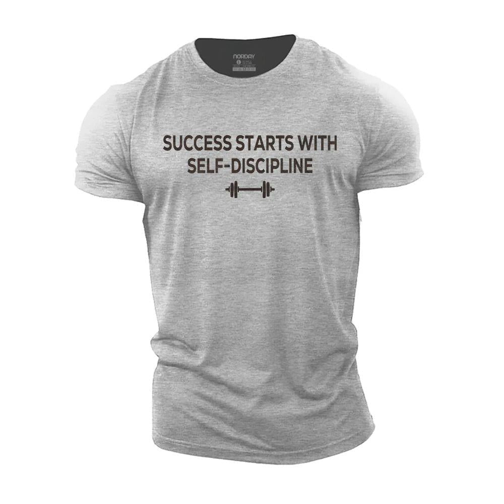 Success Starts with Self - Discipline T-Shirt - Norday SE