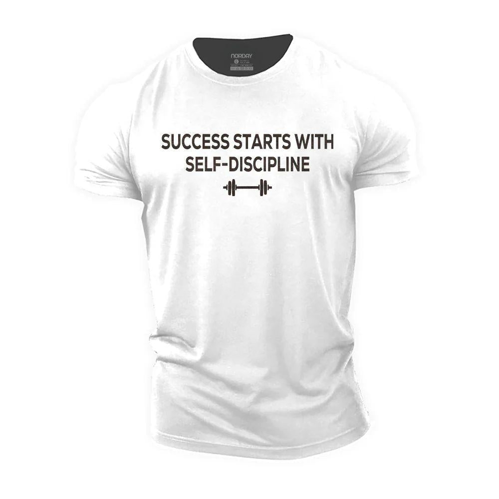 Success Starts with Self - Discipline T-Shirt - Norday SE