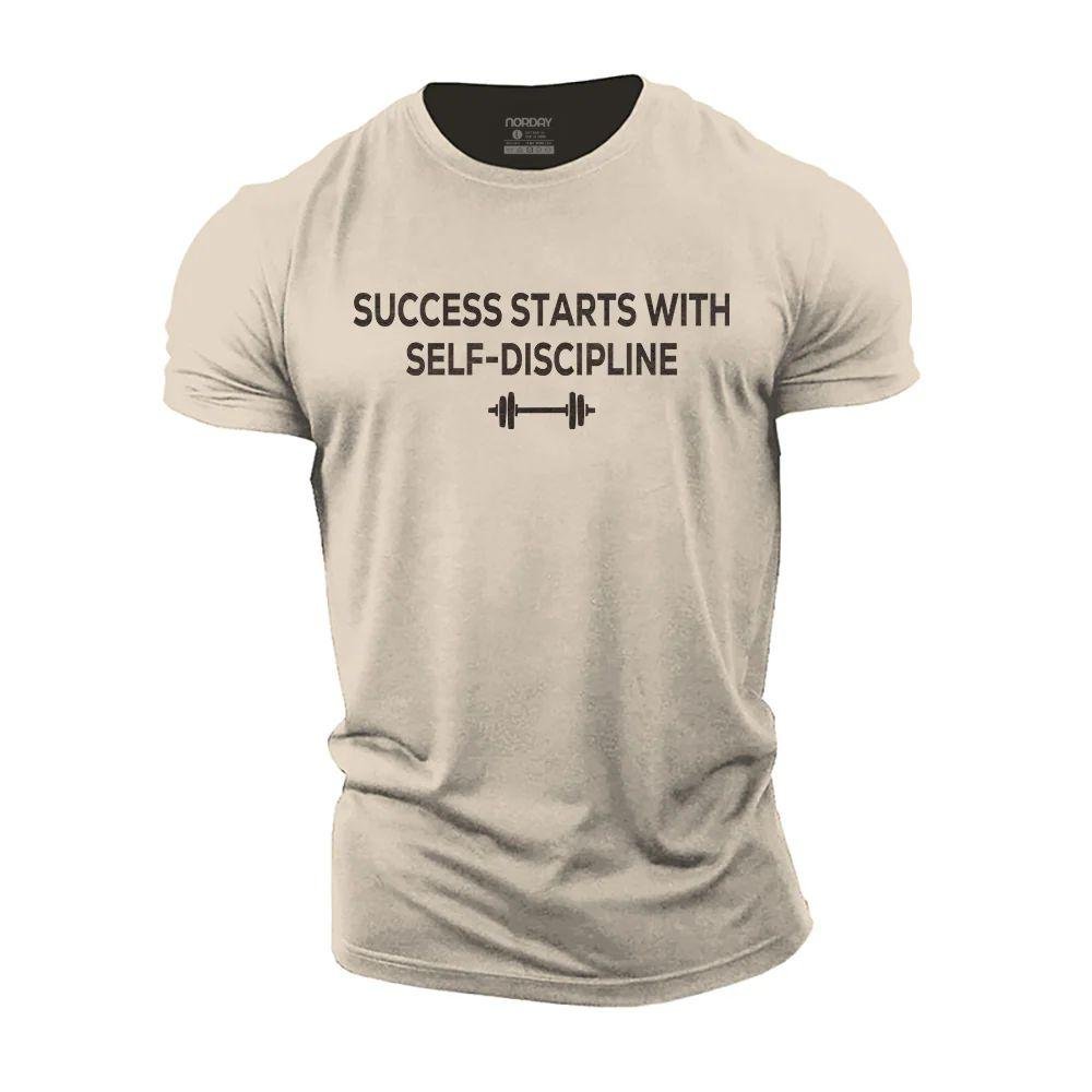 Success Starts with Self - Discipline T-Shirt - Norday SE