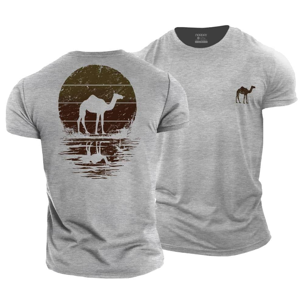 Sun And Camel T-skjorte - Norday SE