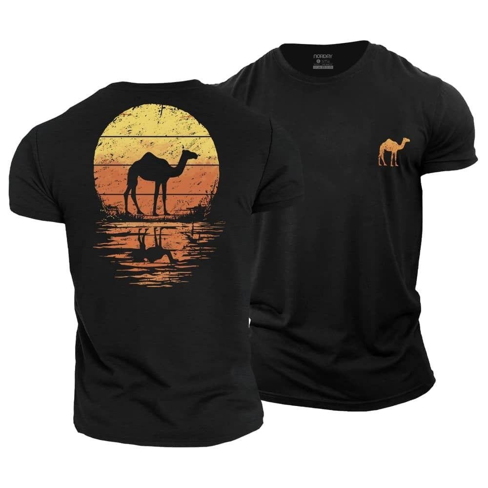 Sun And Camel T-skjorte - Norday SE