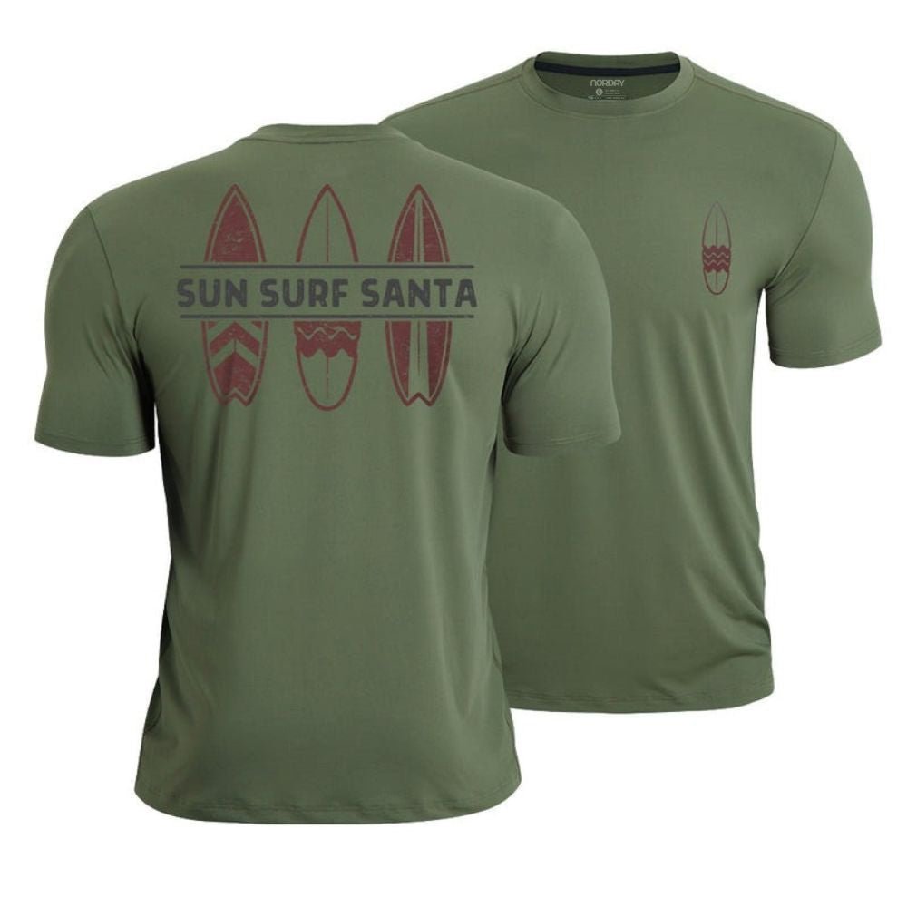 Sun Surf Santa Athletic Quick - Dry T-Shirt - Norday SE