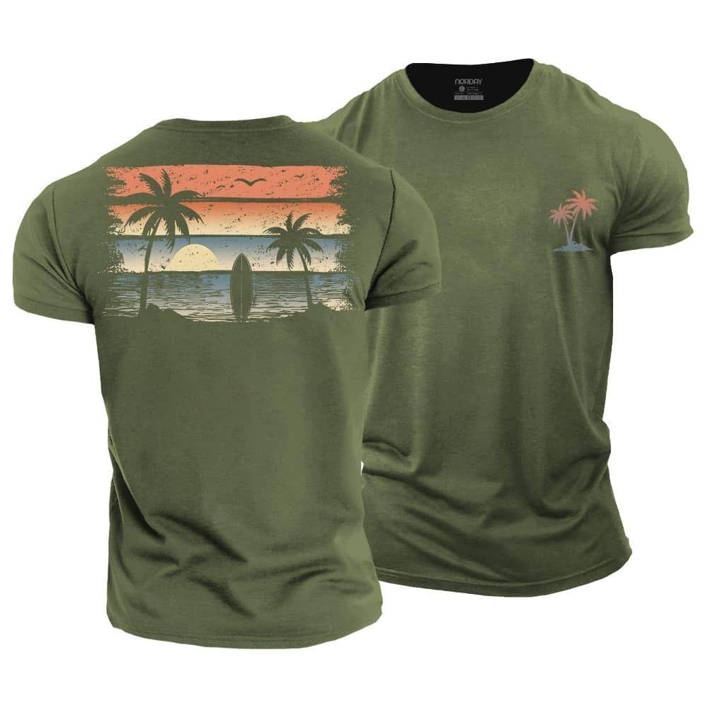 Sunrise Seaside T-skjorte - Norday SE