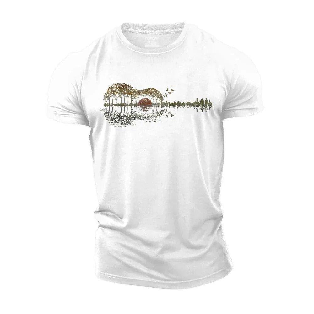 Sunset Guitarscape T-Shirt - Norday SE