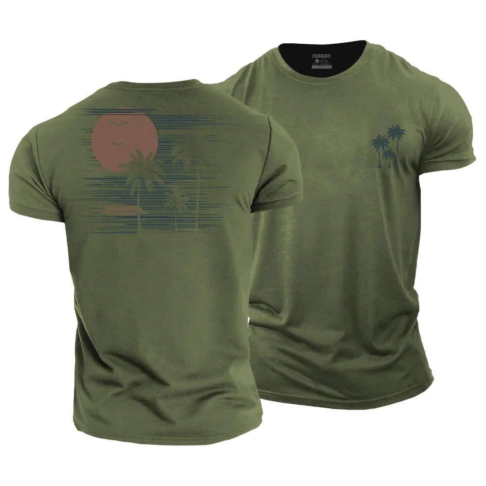 Sunset Palm T-Shirt - Norday SE