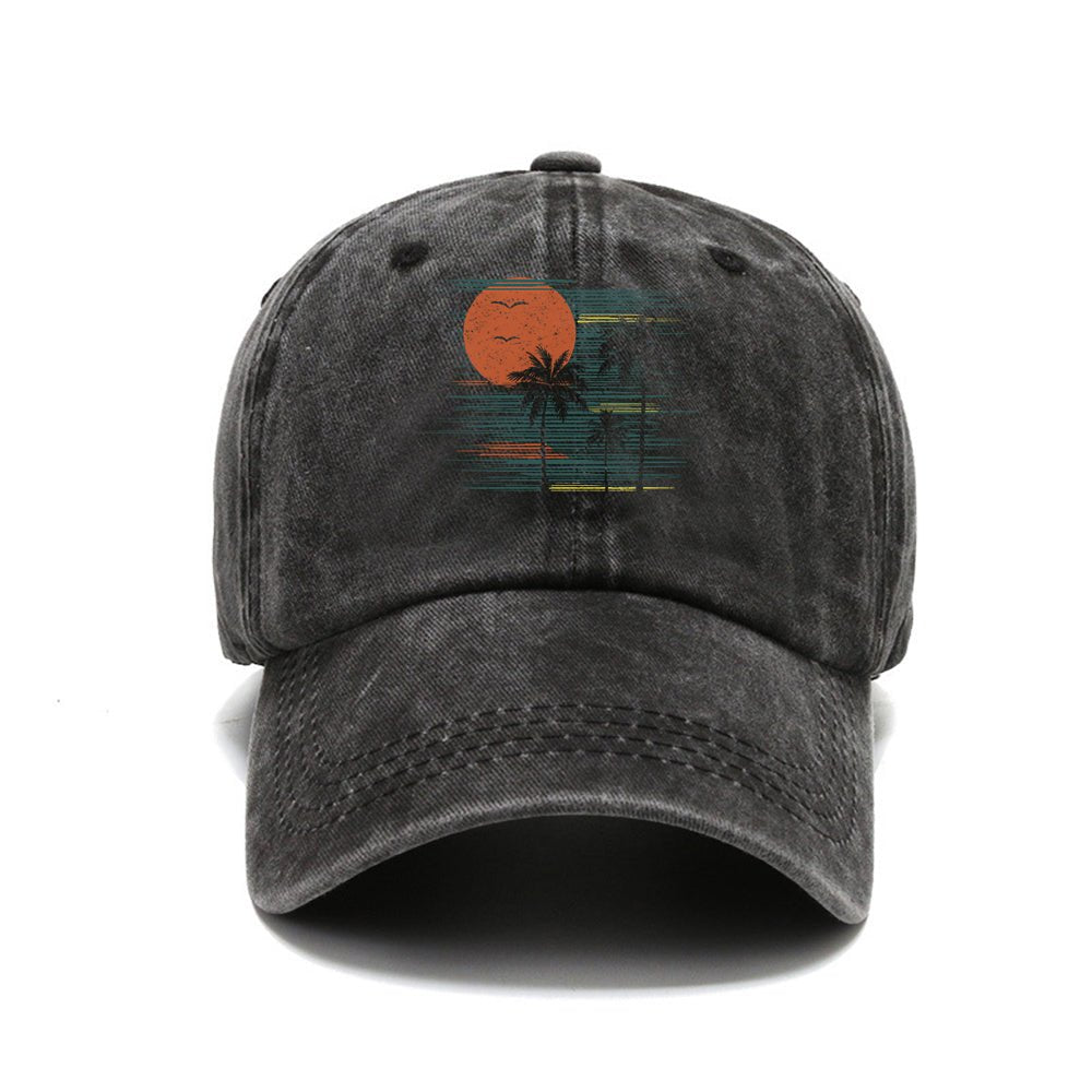 Sunset Palm Vintage Keps - Norday SE