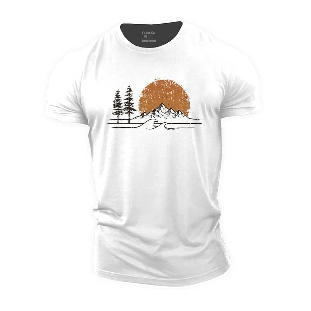 Sunset Range T-skjorte - Norday SE