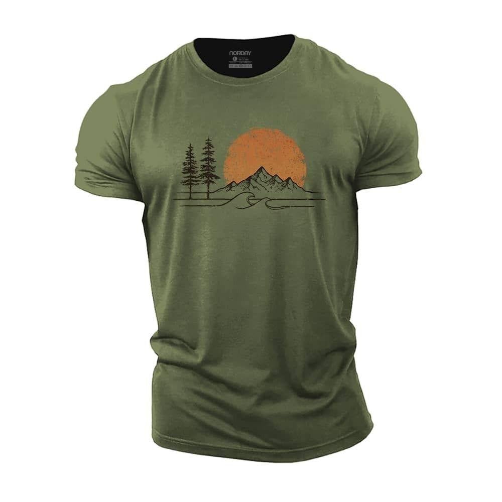 Sunset Range T-skjorte - Norday SE