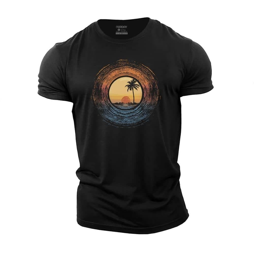 Sunset Record T-skjorte - Norday SE