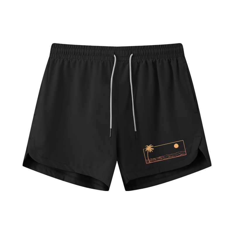 Sunset Sea Idrettskviktørk Shorts - Norday SE