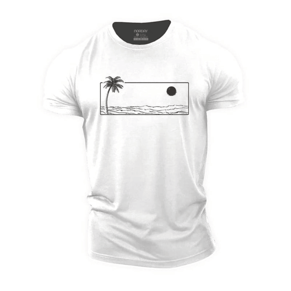 Sunset Sea T-skjorte - Norday SE