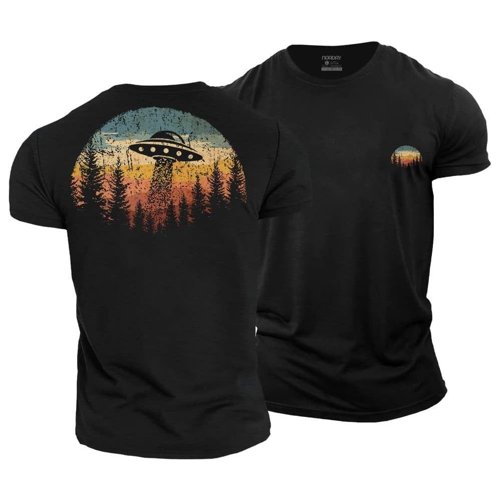 Sunset Spaceship T-Shirt - Norday SE