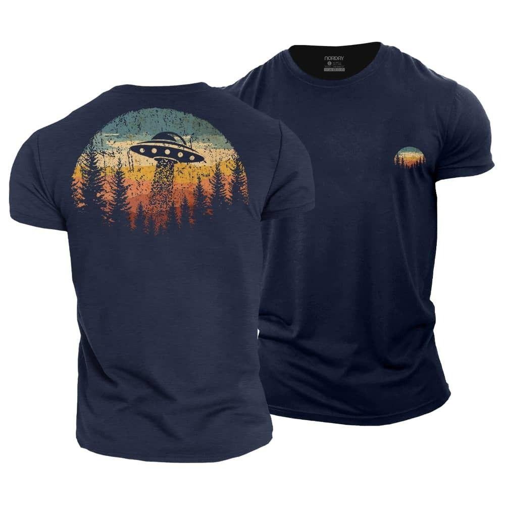 Sunset Spaceship T-Shirt - Norday SE