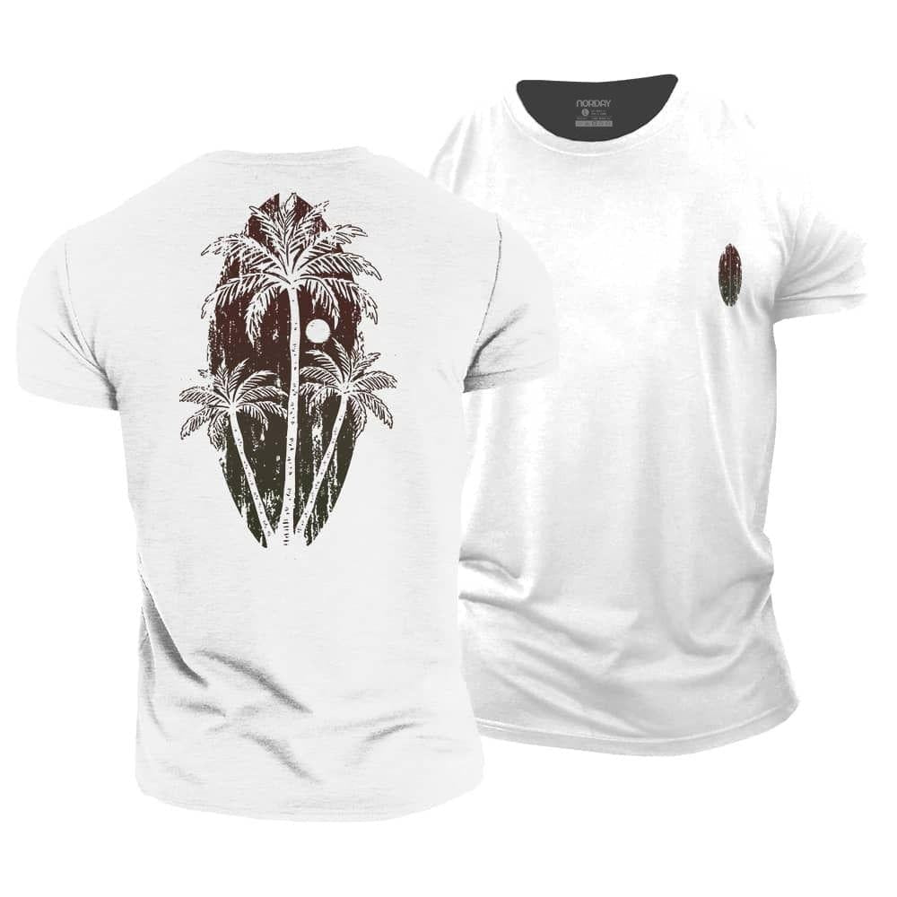 Surfboard Palm T-skjorte - Norday SE