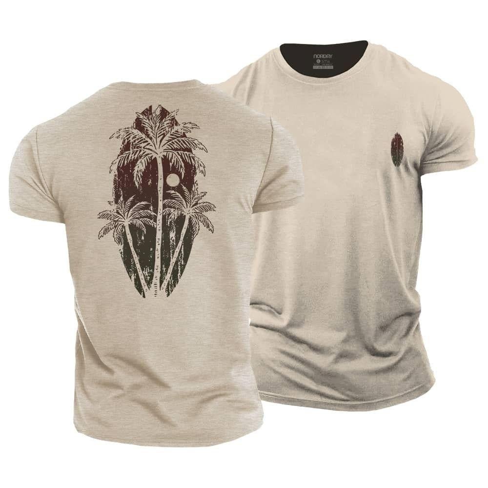 Surfboard Palm T-skjorte - Norday SE