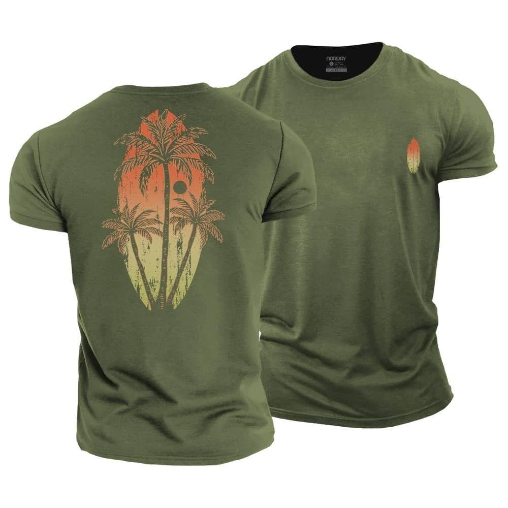 Surfboard Palm T-skjorte - Norday SE