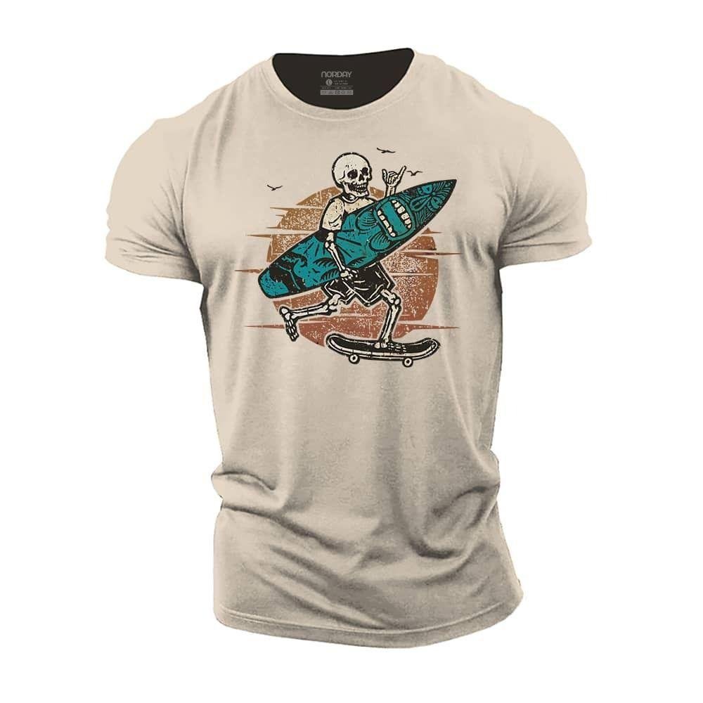 Surfing Skeleton T-skjorte - Norday SE