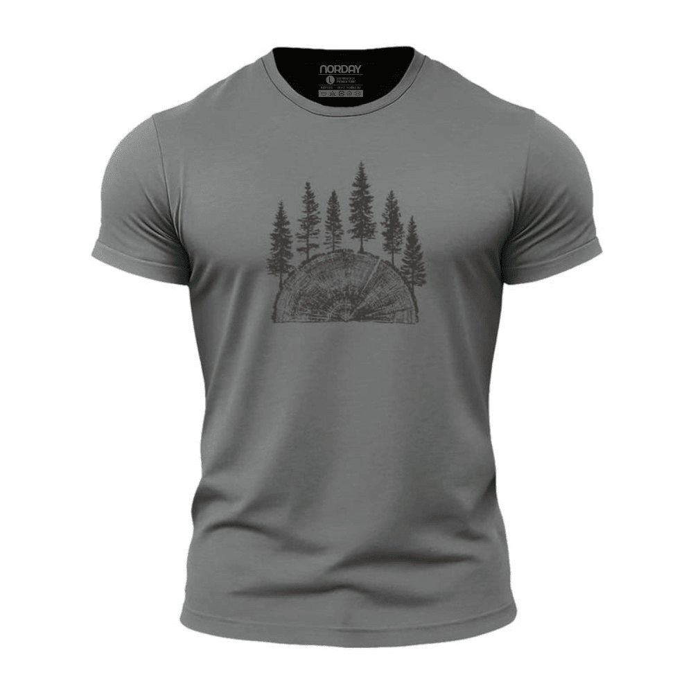 Tree Rings Athletic Quick - Dry T-Shirt - Norday SE