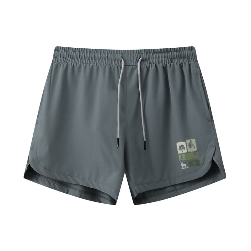 Tree Wildlife Silhouette Athletic Quick - Dry Shorts - Norday SE