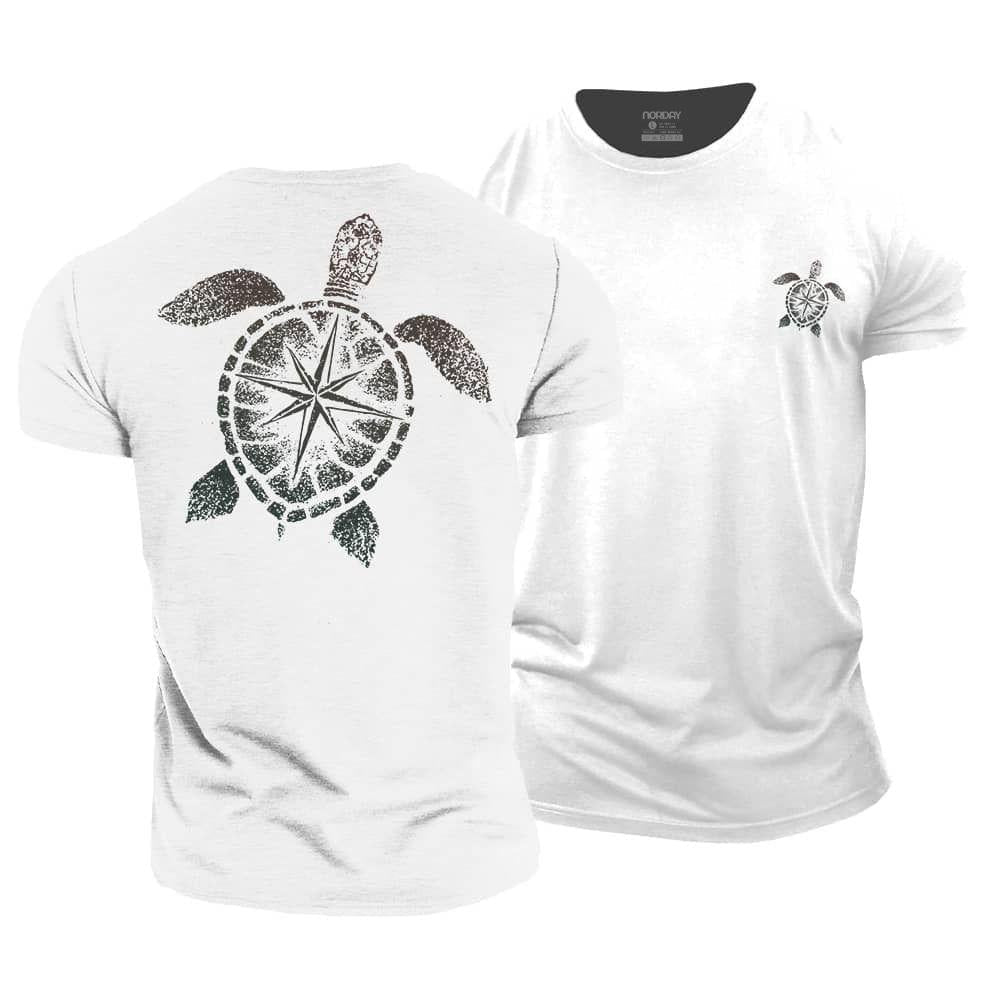Turtle Compass T-skjorte - Norday SE