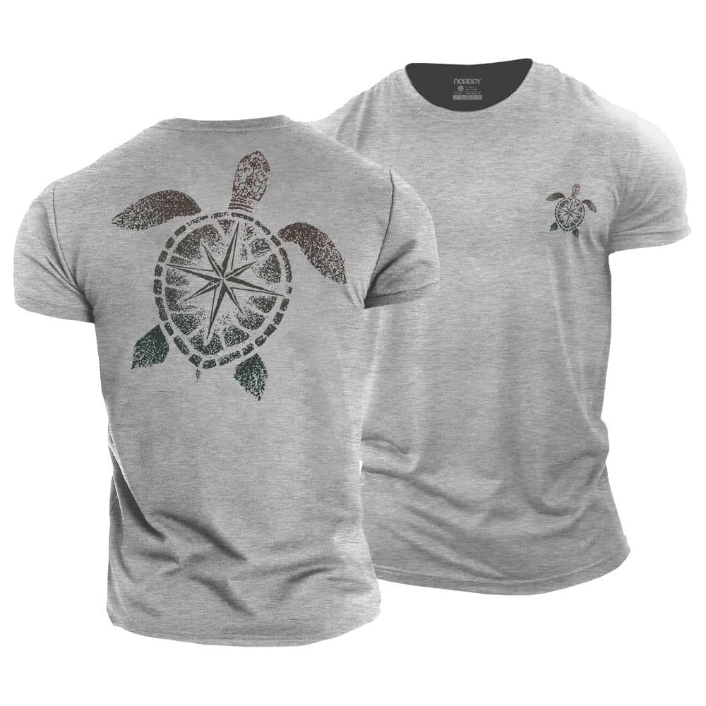 Turtle Compass T-skjorte - Norday SE