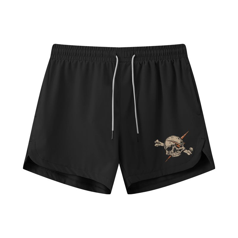 Unstoppable Skull Athletic Quick - Dry Shorts - Norday SE