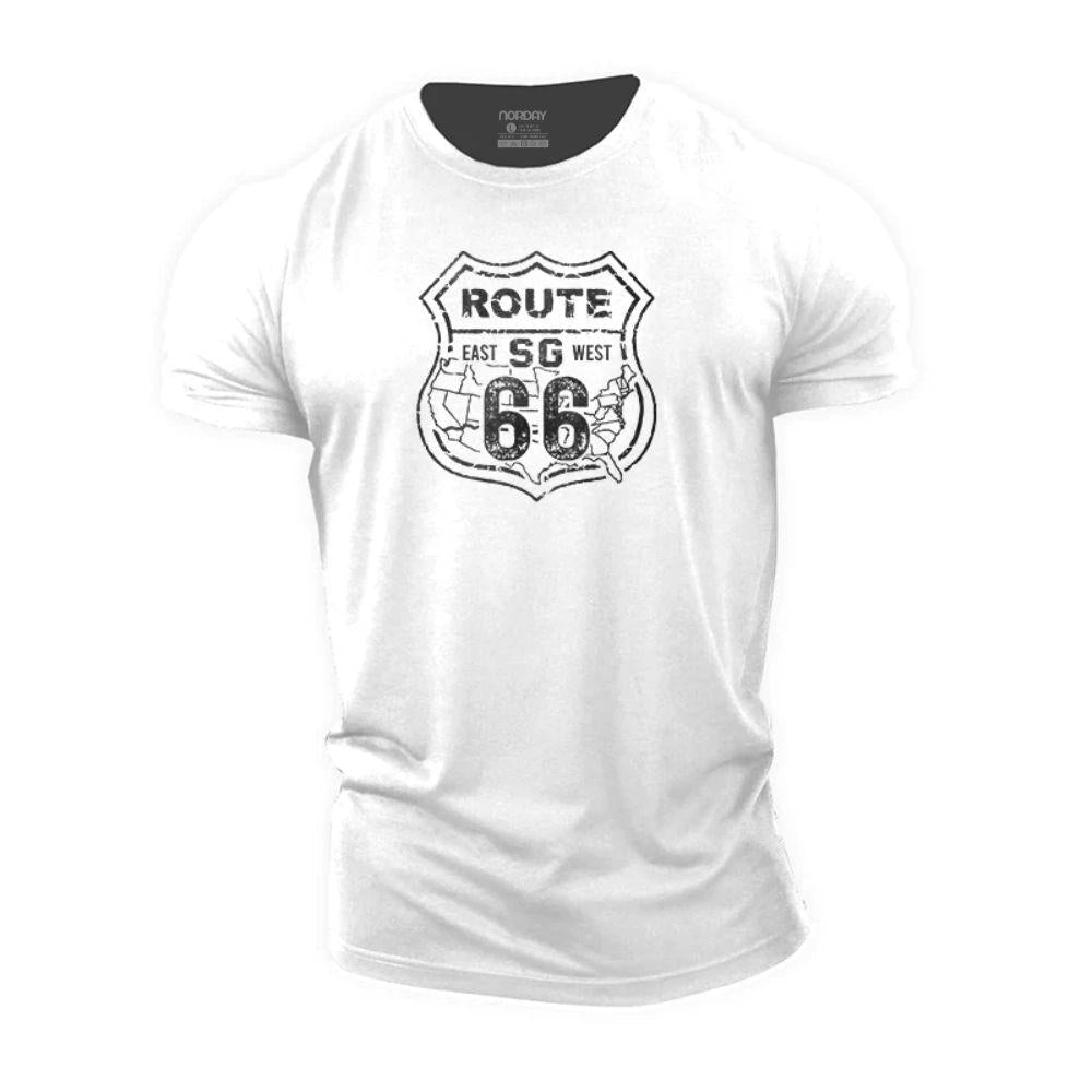 US Route 66 T-skjorte - Norday SE