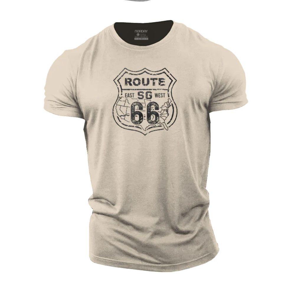 US Route 66 T-skjorte - Norday SE