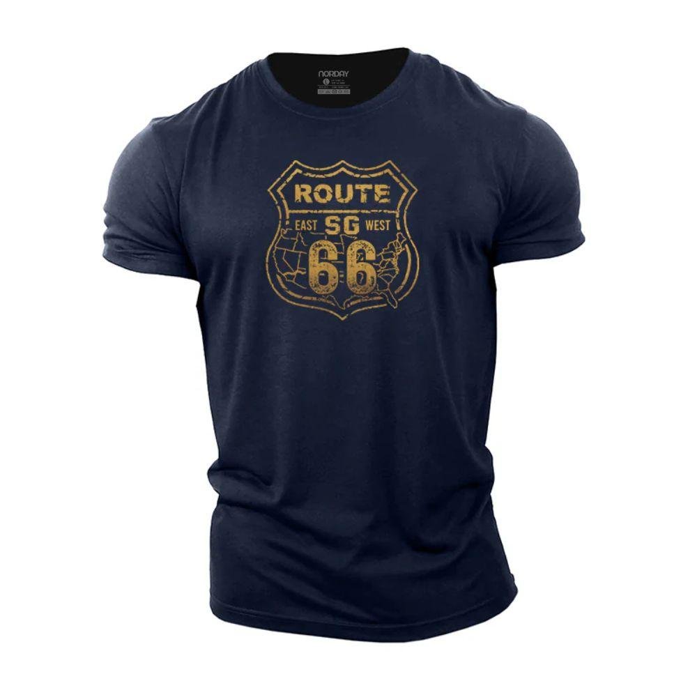 US Route 66 T-skjorte - Norday SE