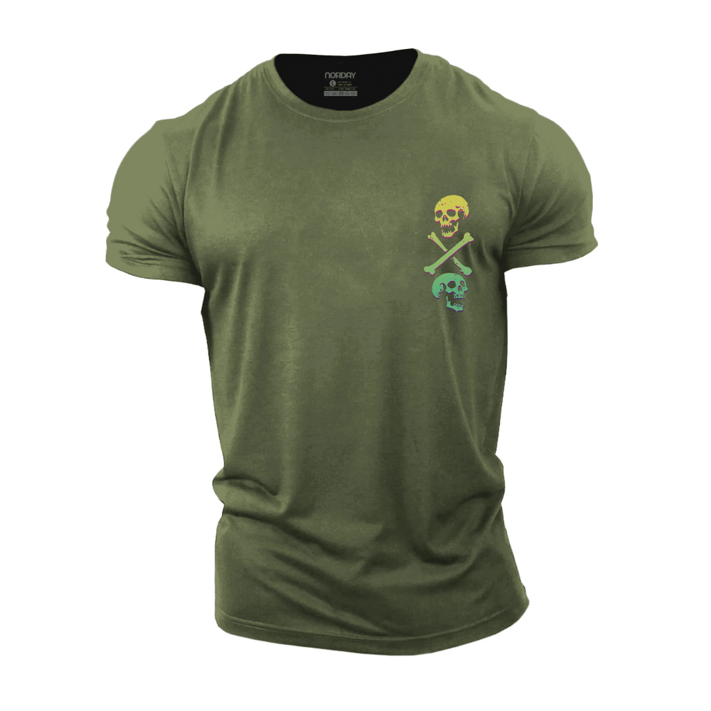 Vibrant Mini Skulls T-Shirt - Norday SE