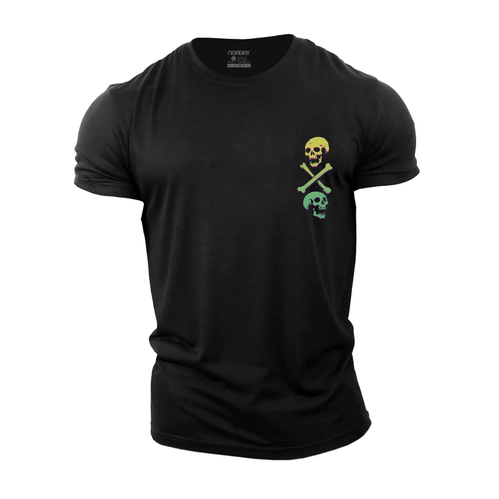 Vibrant Mini Skulls T-Shirt - Norday SE