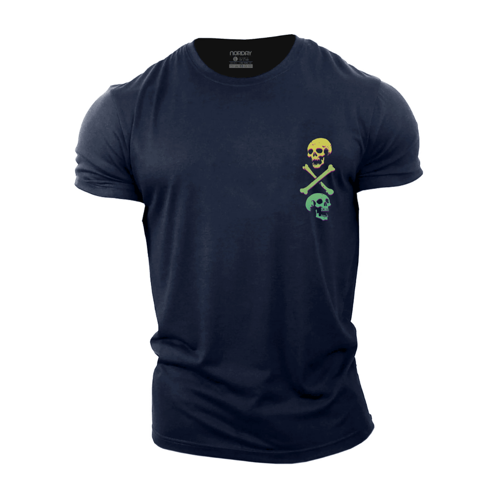 Vibrant Mini Skulls T-Shirt - Norday SE