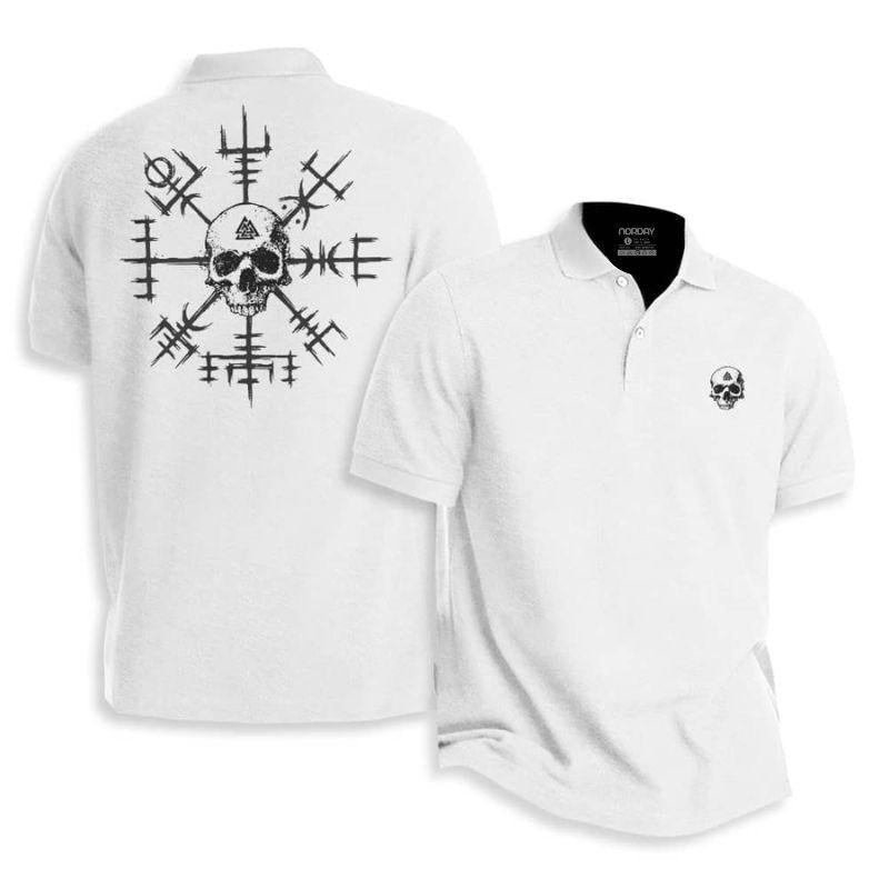 Viking Compass Skull Piké - Norday SE