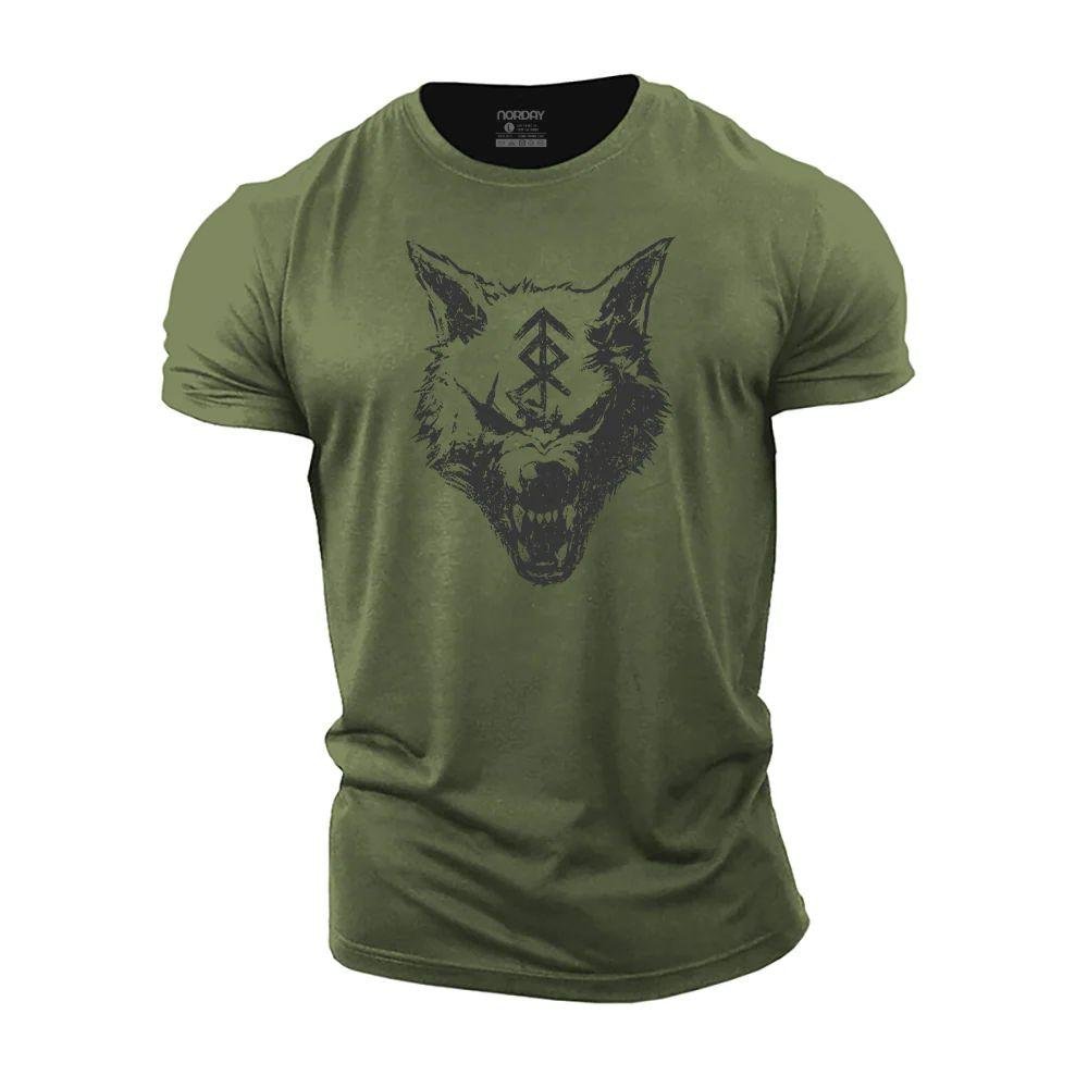 Viking T-skjorte med hjemmebeskyttelse rune - Norday SE