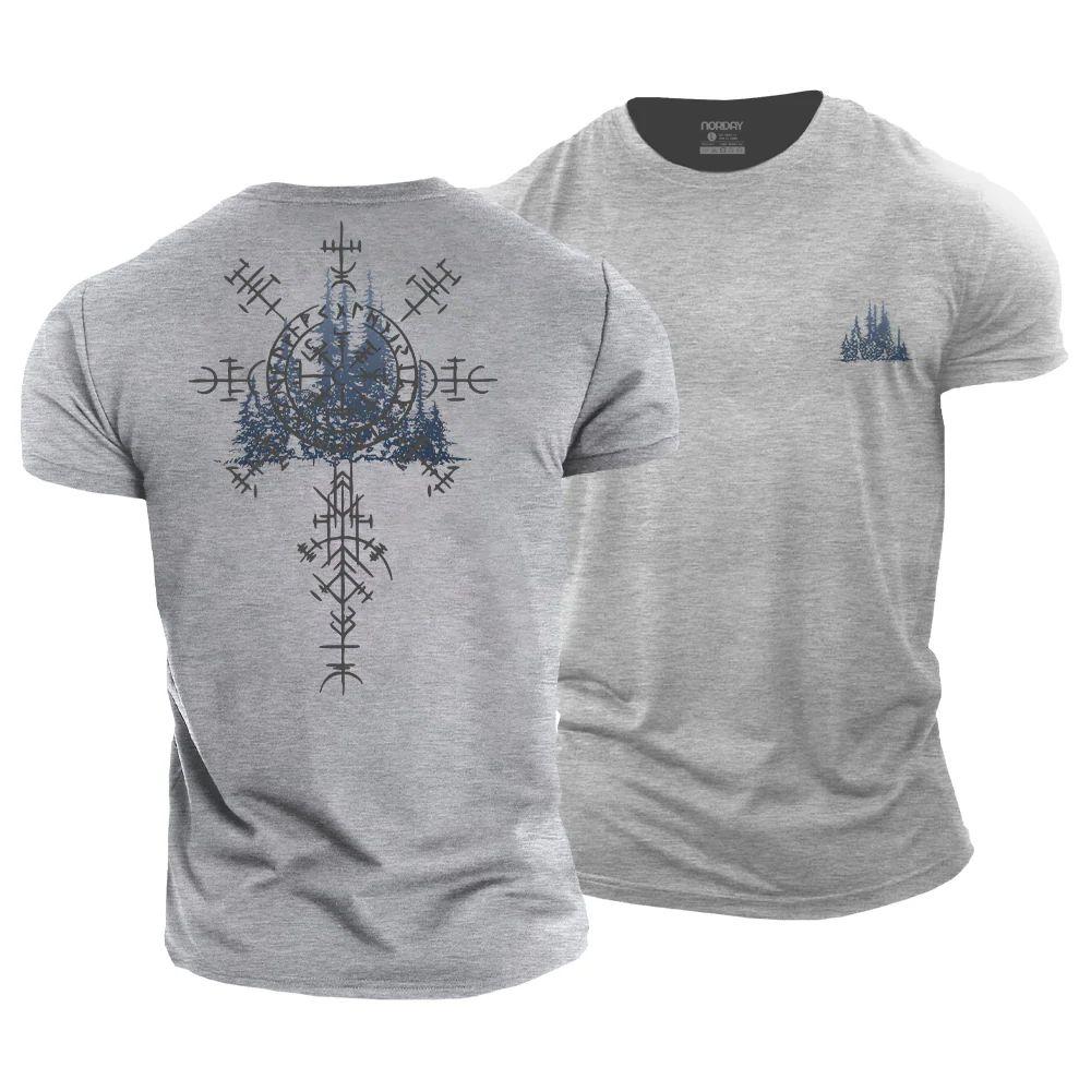 Viking Landscape Compass T-Shirt - Norday SE