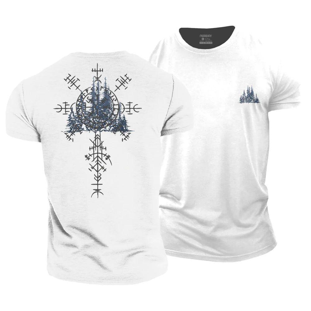 Viking Landscape Compass T-Shirt - Norday SE