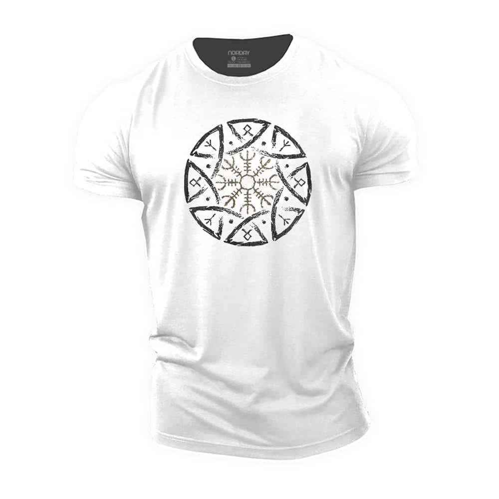 Viking Rune Compass T-Shirt - Norday SE