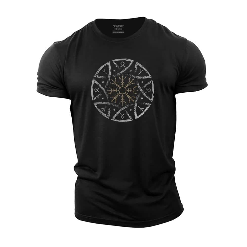Viking Rune Compass T-Shirt - Norday SE