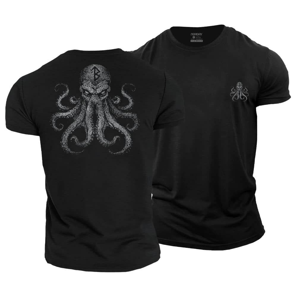Vikingruner Oktopus T-skjorte - Norday SE
