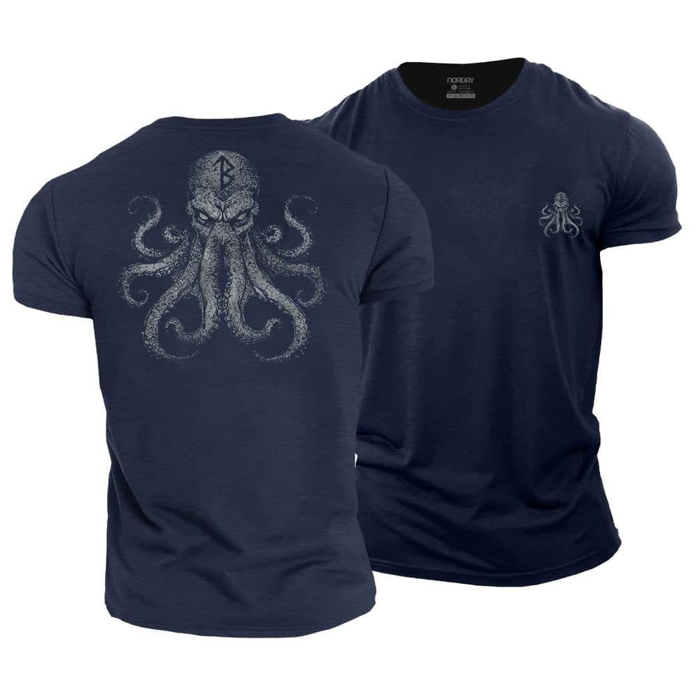 Vikingrune Oktopus T-skjorte - Norday SE
