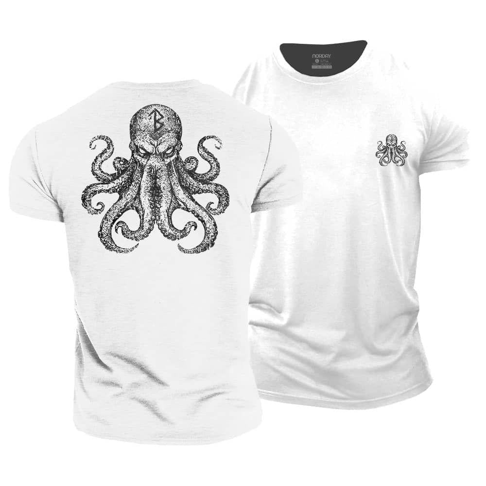 Vikingruner Oktopus T-skjorte - Norday SE