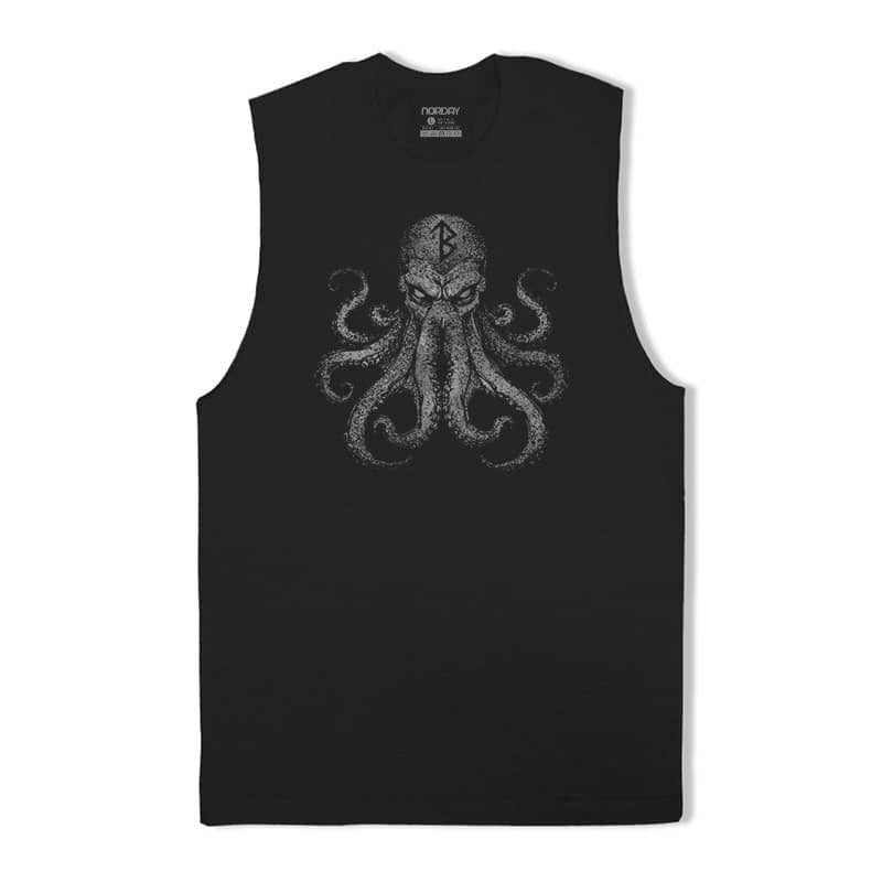 Viking Rune Octopus Tank Top - Norday SE