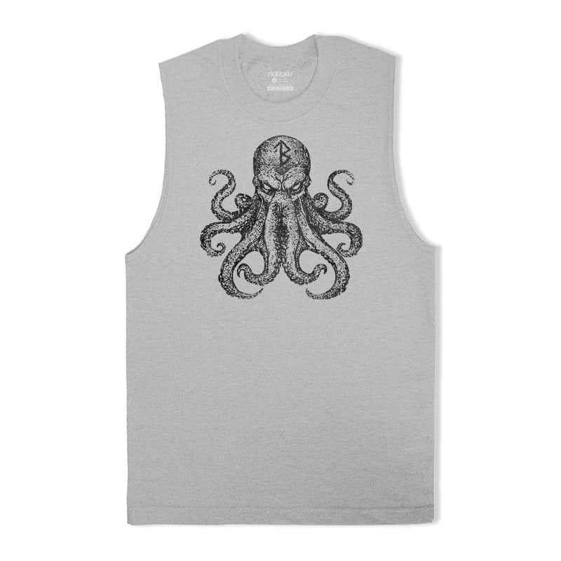 Viking Rune Octopus Tank Top - Norday SE