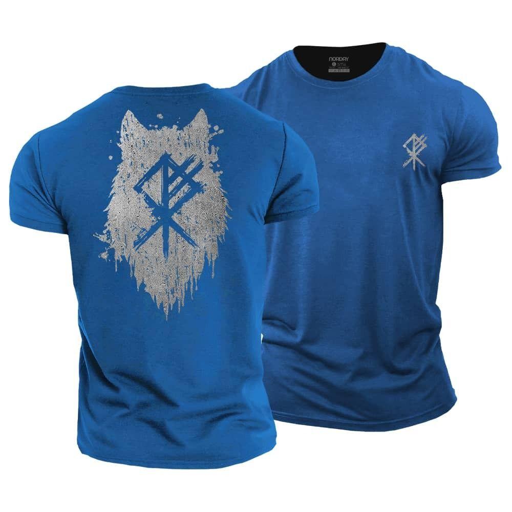 Viking Wolf Silhouette T-Shirt - Norday SE