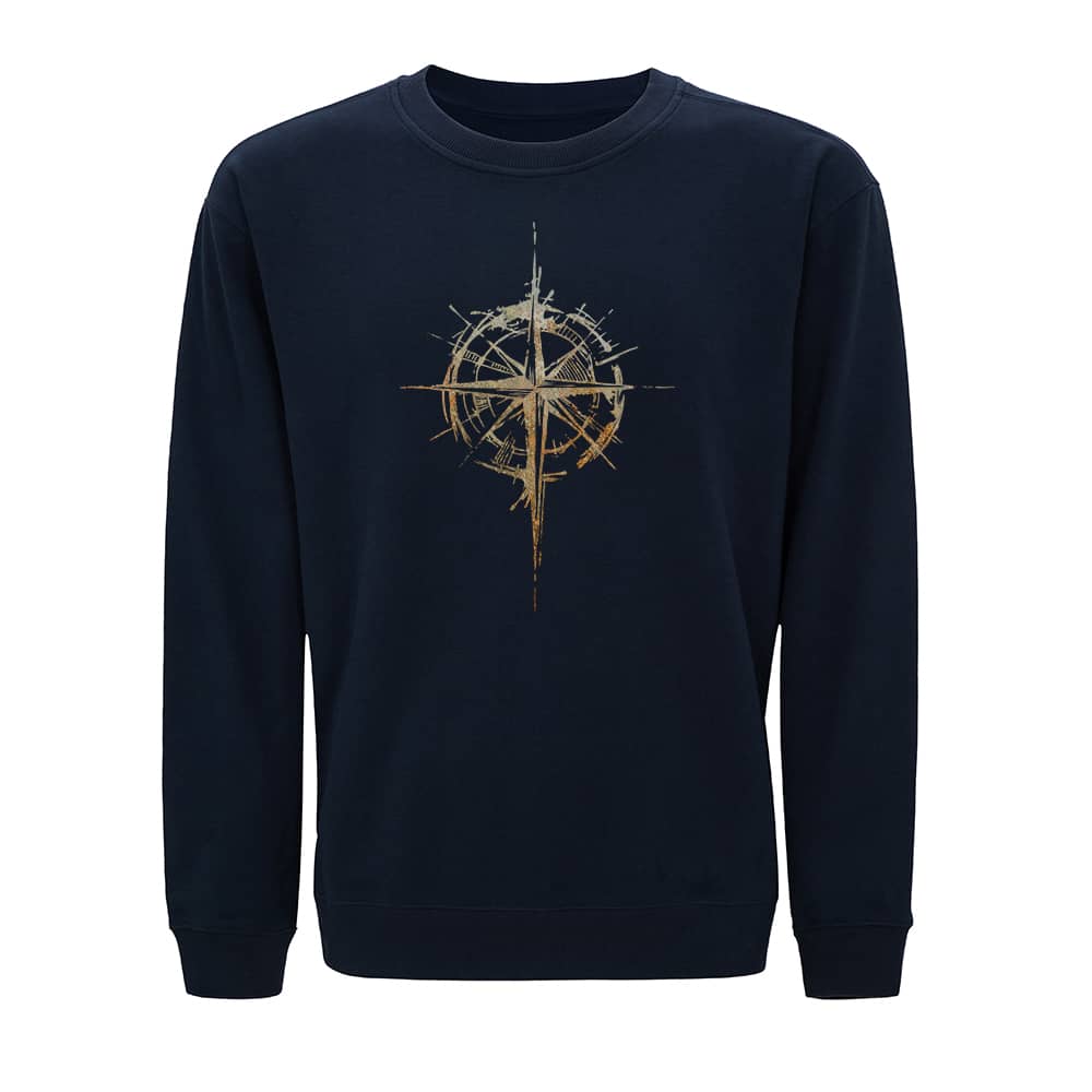 Vintage Compass Crewneck Genser - Norday SE