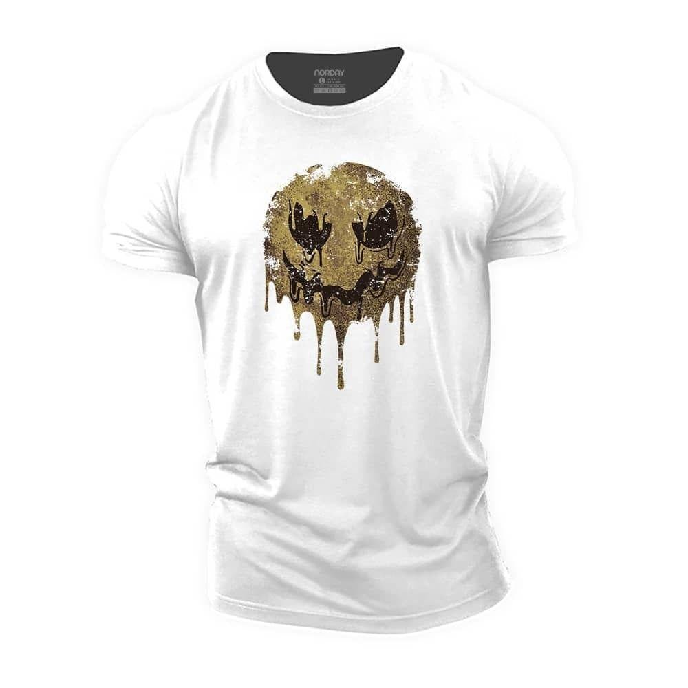 Vintage Smiley Bomull T-skjorte - Norday SE